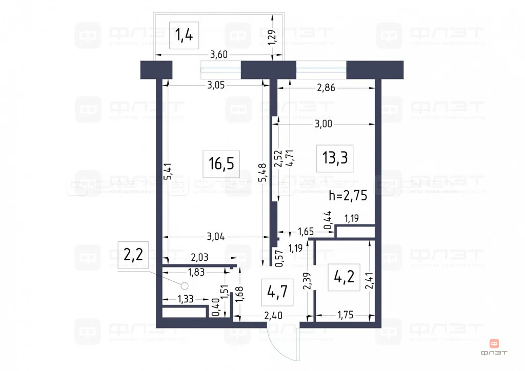 Продажа квартиры, Казань, ул. Сибгата Хакима - Фото 11