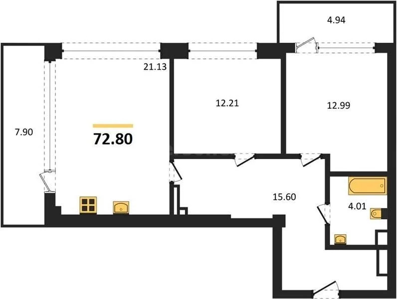 Продажа квартиры в новостройке, Севастополь, ул. Парковая - Фото 1