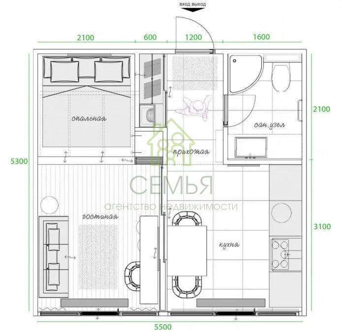 Продажа квартиры, Геленджик - Фото 17
