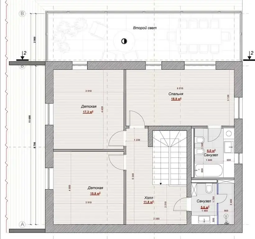 Дом, Истра, д. Троица, КП Радость, д.81 - Фото 17