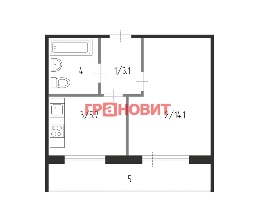 Продажа квартиры, Новосибирск, ул. Петухова - Фото 20