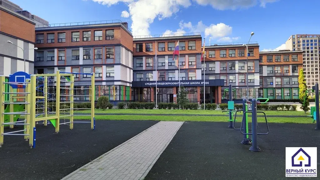 1-к. квартира, 43,7 м, 4/17 эт. - Фото 35