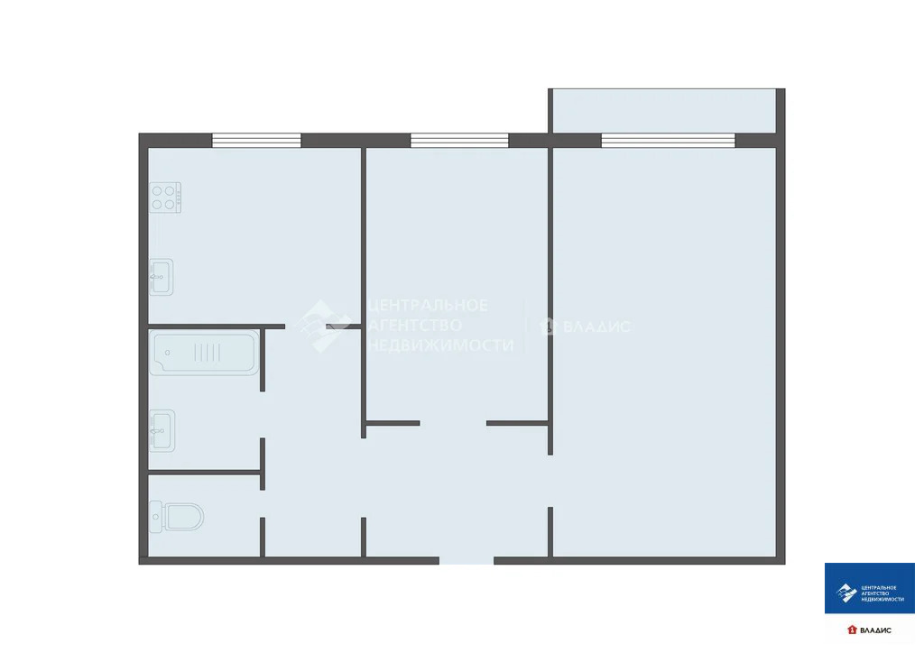 Продажа квартиры, Рязань, ул. Новаторов - Фото 1