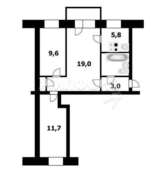 Продажа квартиры, Новосибирск, ул. Гоголя - Фото 8