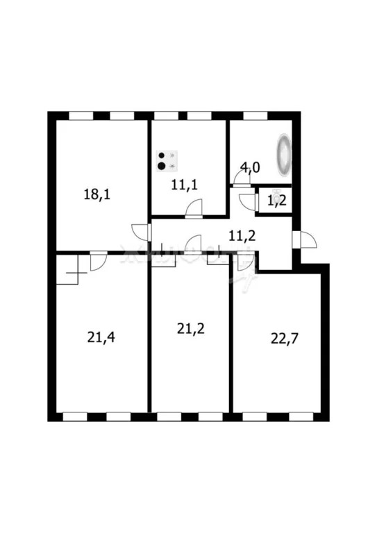 Продажа квартиры, Новосибирск, ул. Серебренниковская - Фото 14