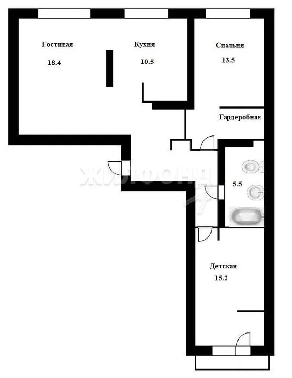 Продажа квартиры, Новосибирск, Владимира Заровного - Фото 68