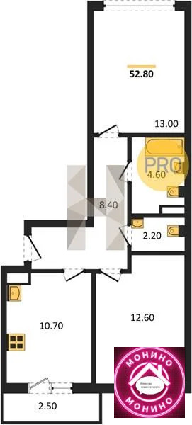 Продажа квартиры в новостройке, Столбово, Сосенское с. п., м. ... - Фото 0