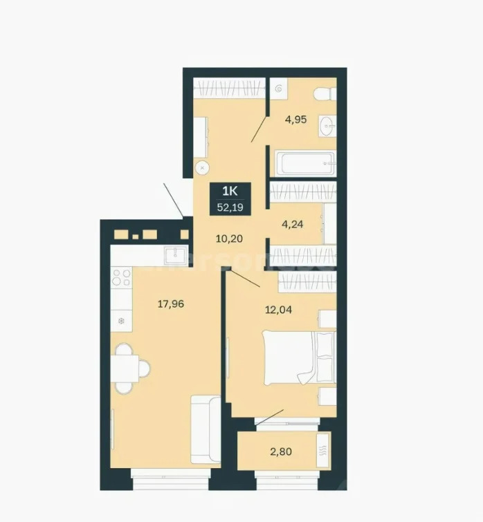 Продажа квартиры, Севастополь, Юрия Гагарина пр-кт. - Фото 20