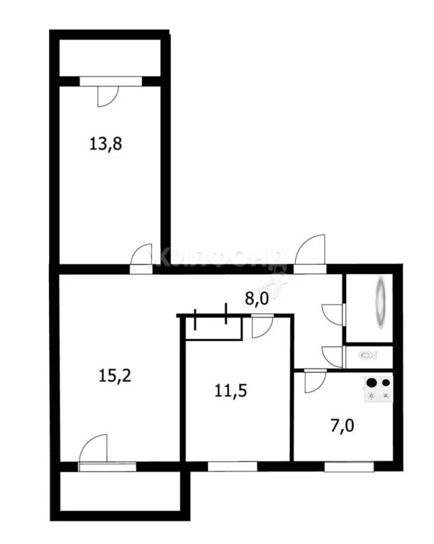 Продажа квартиры, Новосибирск, ул. Ключ-Камышенское плато - Фото 18