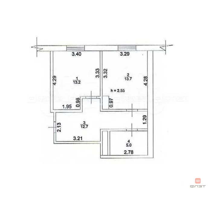 Продажа квартиры, Куюки, Пестречинский район, 15-й квартал - Фото 2