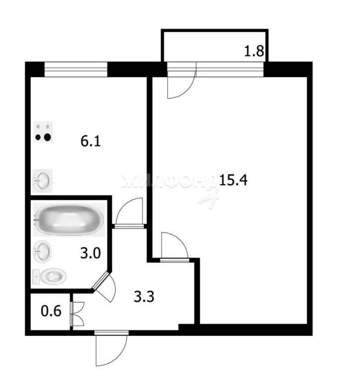 Продажа квартиры, Новосибирск, Звёздная - Фото 11