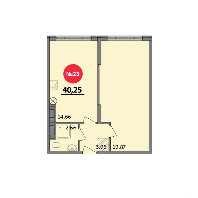 Продажа квартиры в новостройке, Черноморское, Черноморский район, ул. ... - Фото 2