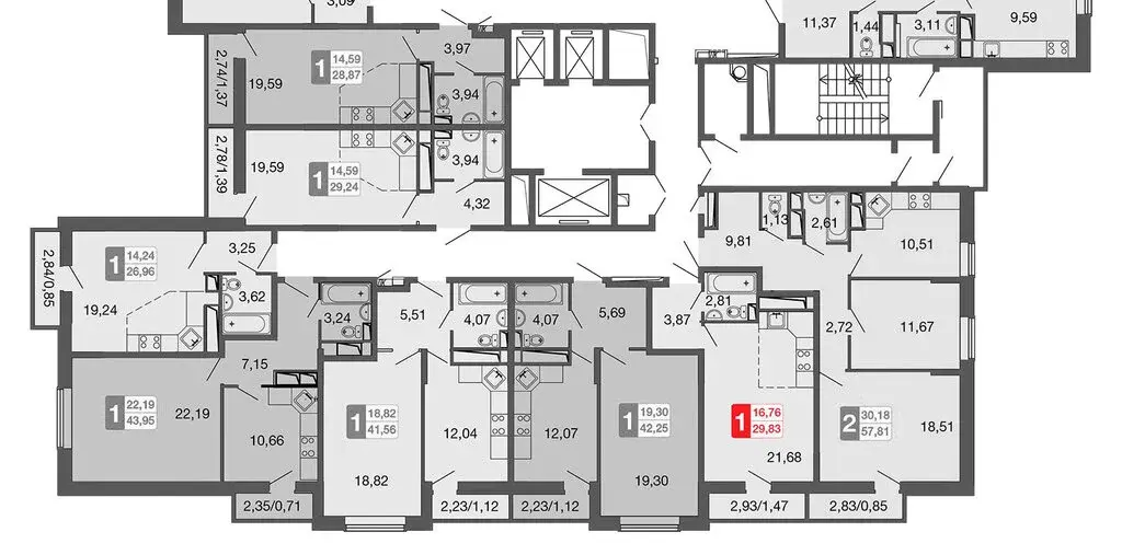 Продам студию 28,4 кв.м. в Щербинке ЖК Калипсо-3 - Фото 12