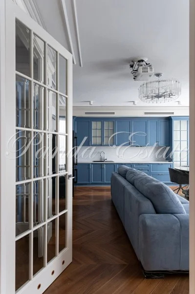 Кухня-гостиная, 2 спальни и кабинет. Виды на Сити (ном. объекта: 9737) - Фото 4