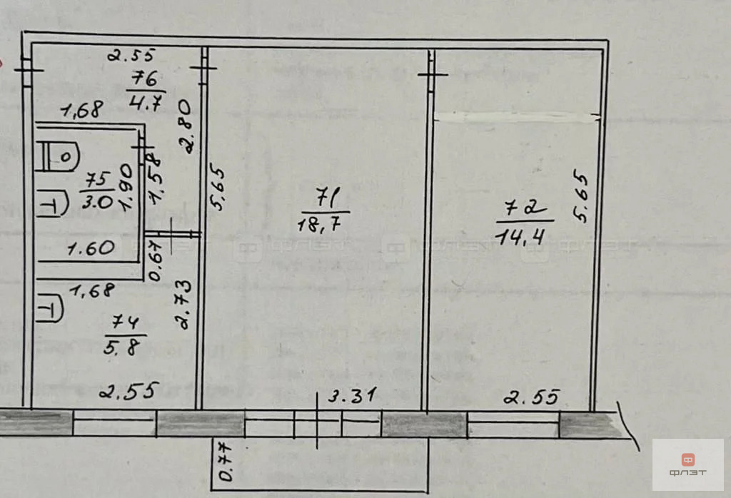 Продажа квартиры, Казань, ул. Халева - Фото 15