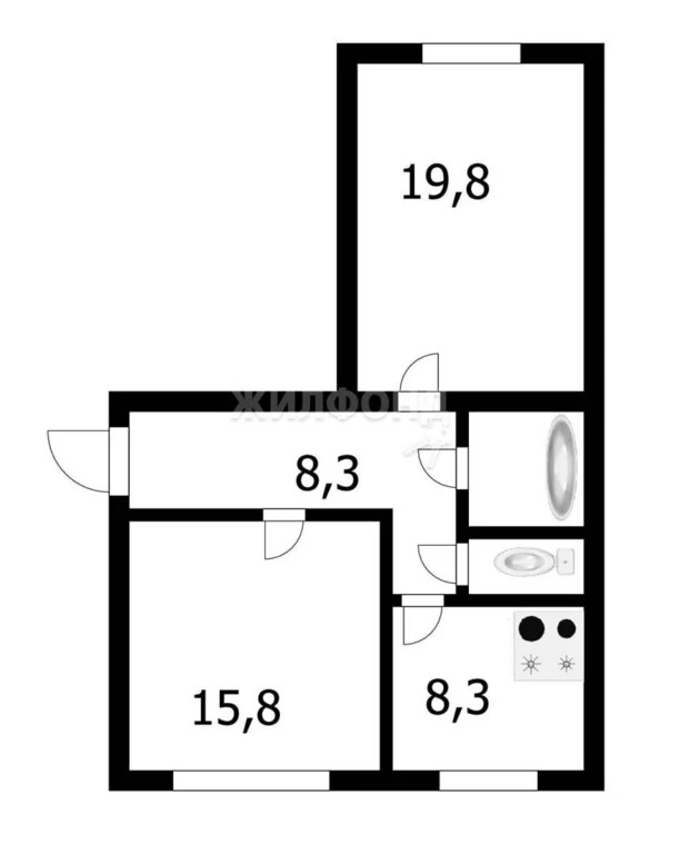 Продажа квартиры, Новосибирск, ул. Учительская - Фото 10