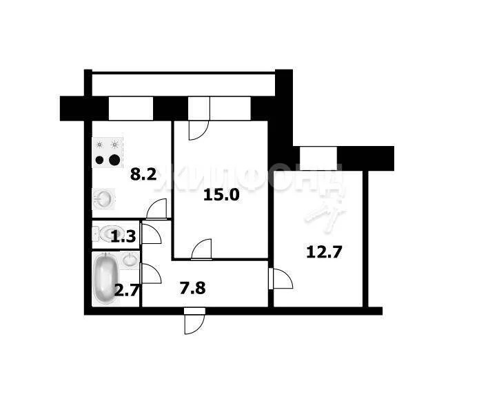 Продажа квартиры, Новосибирск, ул. Колхидская - Фото 11