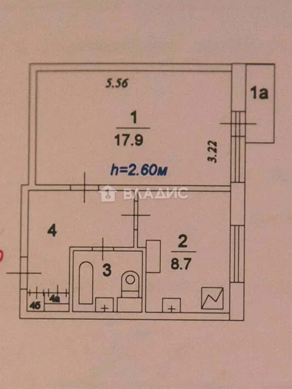 Москва, микрорайон Северное Чертаново, д.7кБ, 1-комнатная квартира на ... - Фото 16