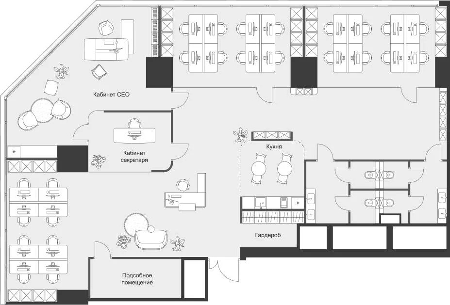 Продажа офиса 246.3 м2 - Фото 10