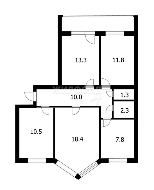 Продажа квартиры, Бердск, микрорайон Северный - Фото 10