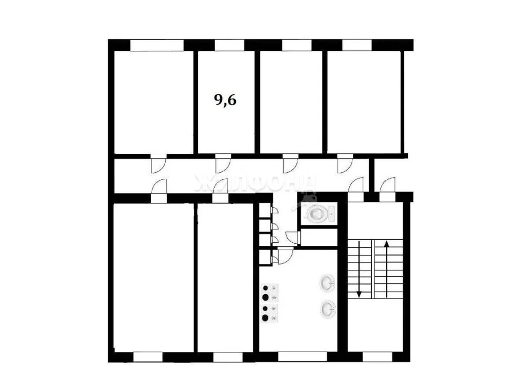 Продажа комнаты, Новосибирск, ул. Жуковского - Фото 2