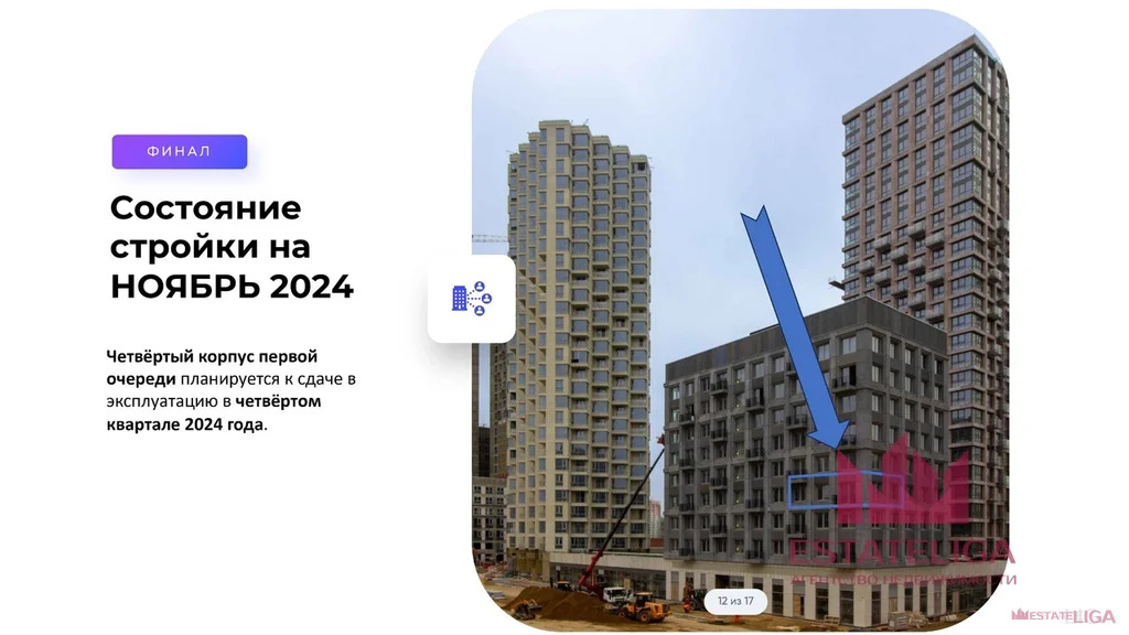 Продажа квартиры в новостройке, набережная Марка Шагала - Фото 3