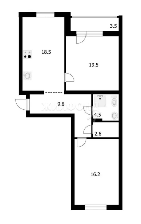 Продажа квартиры, Новосибирск, ул. Марии Ульяновой - Фото 12