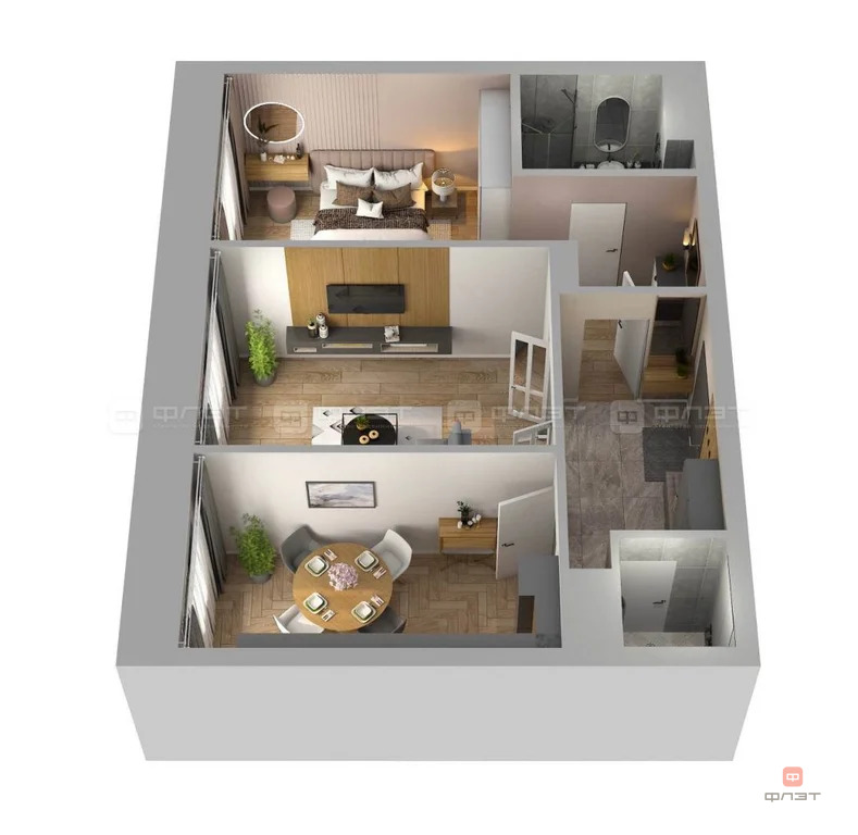 Продажа квартиры, Казань, ул. Сибгата Хакима - Фото 16