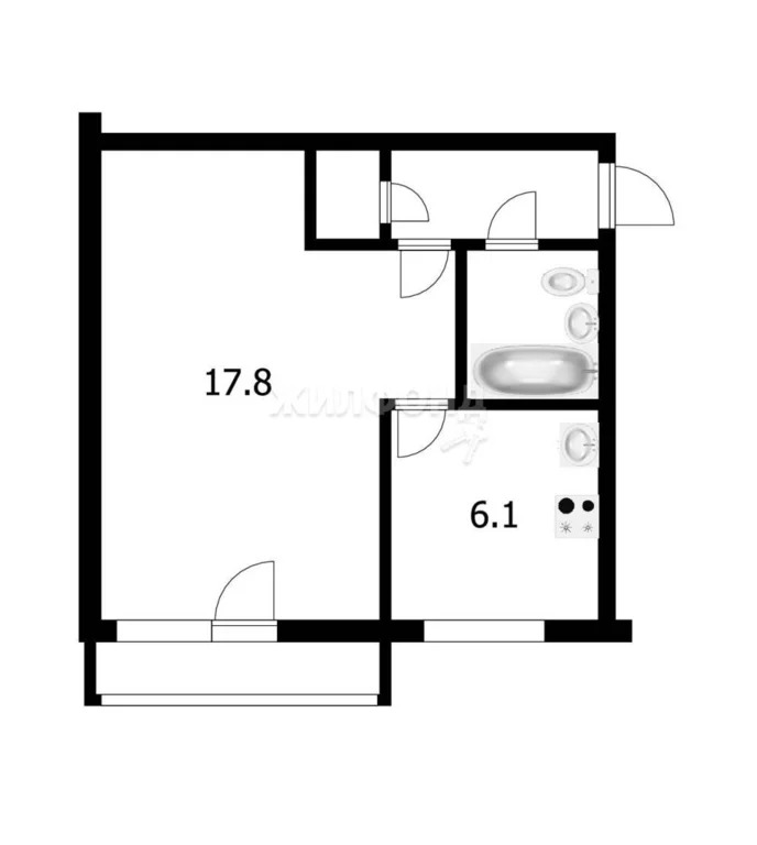 Продажа квартиры, Новосибирск, ул. Лермонтова - Фото 1