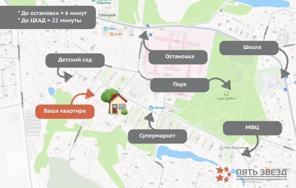 Продается 3-комнатная квартира Троицкое, 17. - Фото 26