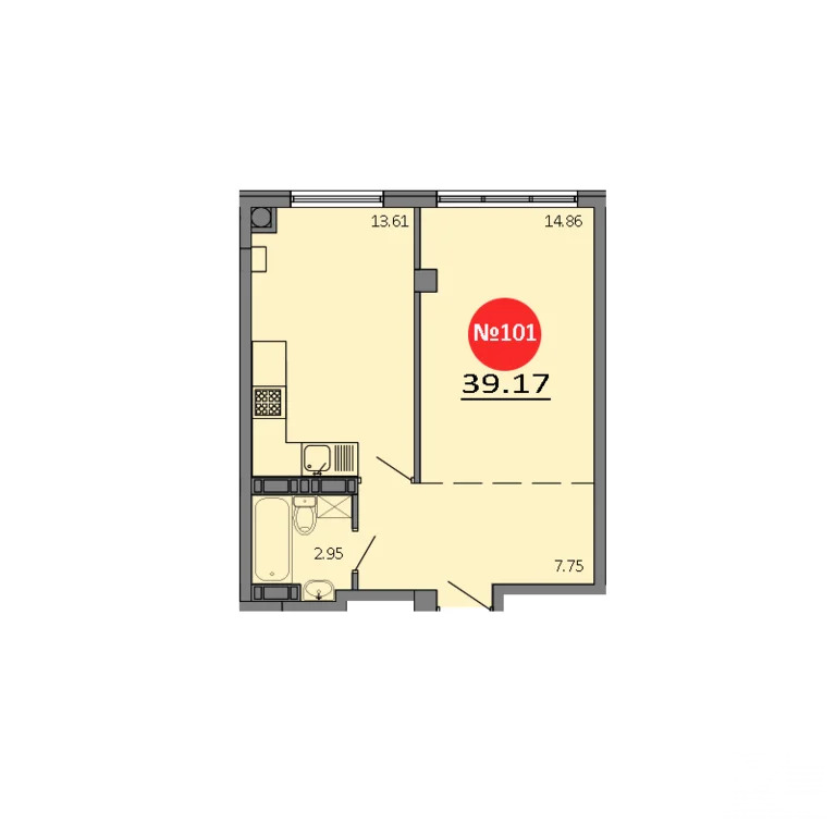 Продажа квартиры в новостройке, Белоглинка, Симферопольский район, ... - Фото 2