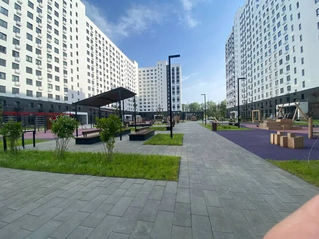 Продам новую 2-х ком. с евроремонтом в ЖК "Лугометрия" Ключи получены - Фото 19