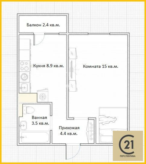 Продажа квартиры, Марусино, Люберецкий район, улица Заречная - Фото 2