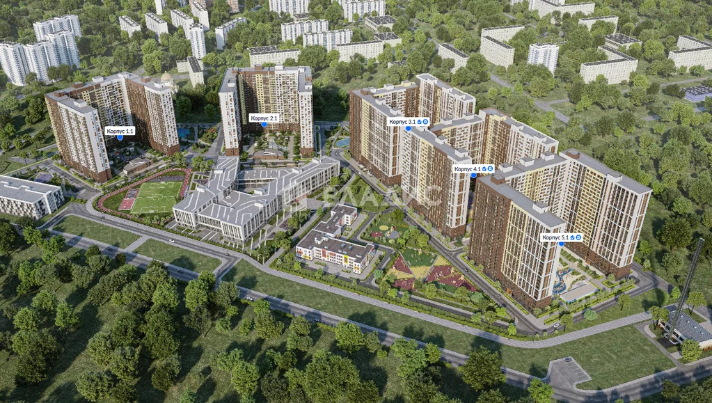 городской округ Люберцы, Люберцы, Рождественская улица, д.10, ... - Фото 3