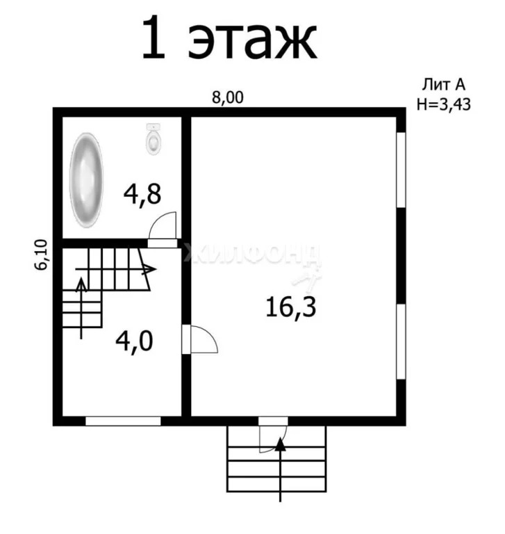 Продажа дома, Новосибирск, с/о Кристалл - Фото 6