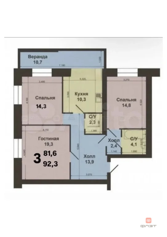 Продажа квартиры, Казань, ул. Солнечная (Лесной городок) - Фото 19