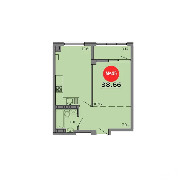 Продажа квартиры в новостройке, Белоглинка, Симферопольский район, ... - Фото 2