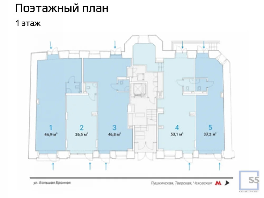 Продажа ПСН, м. Пушкинская, Большая Бронная ул. - Фото 13