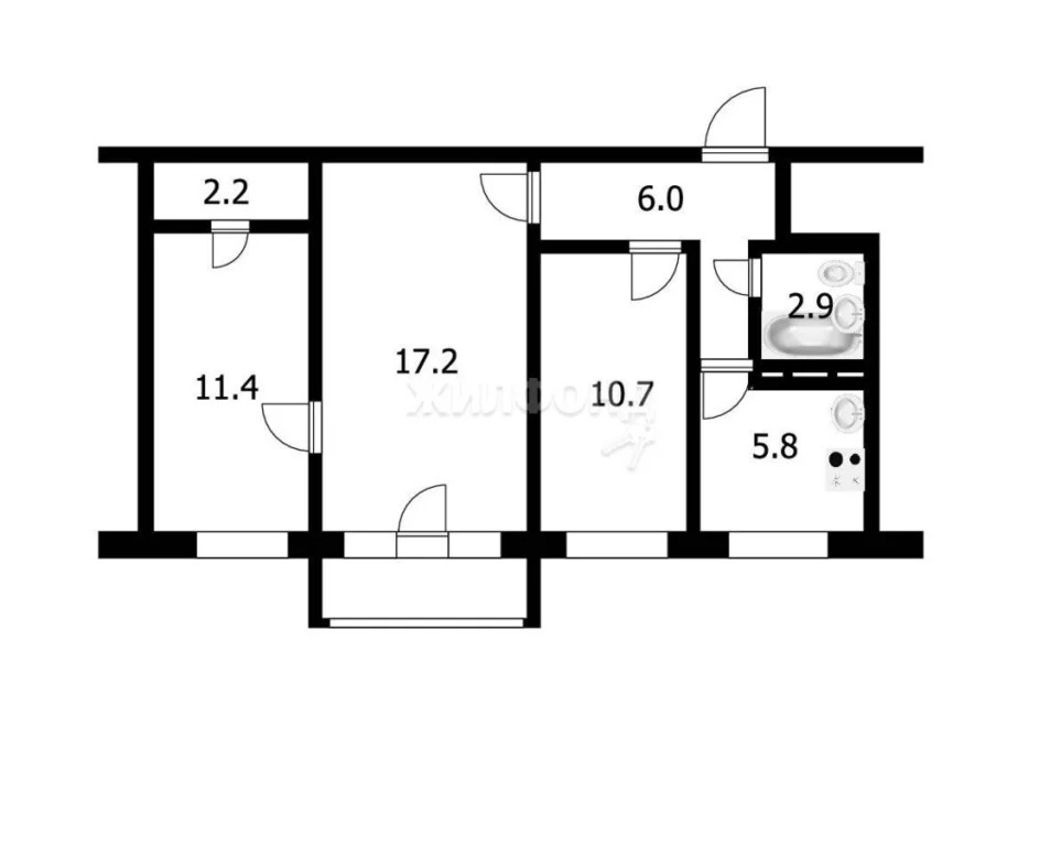 Продажа квартиры, Новосибирск, ул. Римского-Корсакова - Фото 1