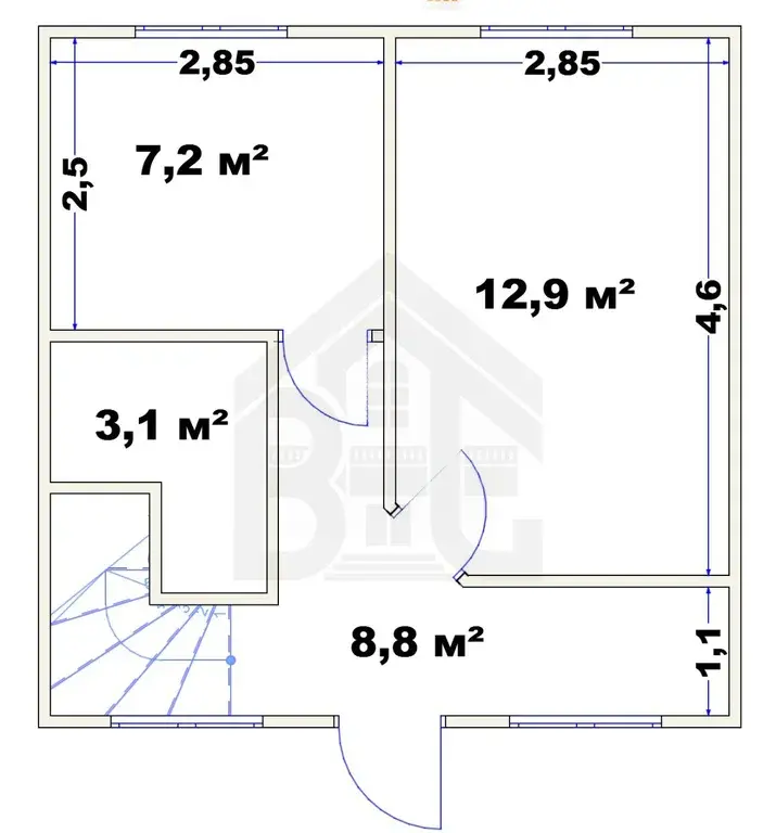 Никулино, летний домик 70 кв. м., 7 соток - Фото 23