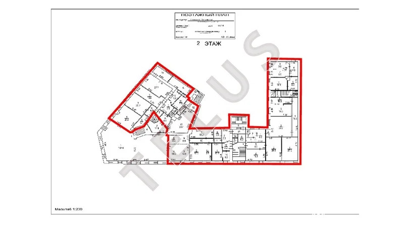 м. Добрынинская, Большая Полянка, 1152 м2, Часть Здания (ном. объекта: ... - Фото 12
