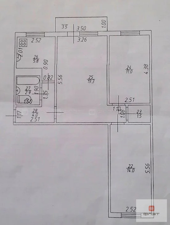 Продажа квартиры, Казань, ул. Гарифьянова - Фото 21