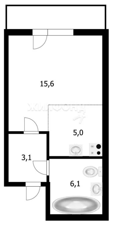 Продажа квартиры, Новосибирск, Мясниковой - Фото 16