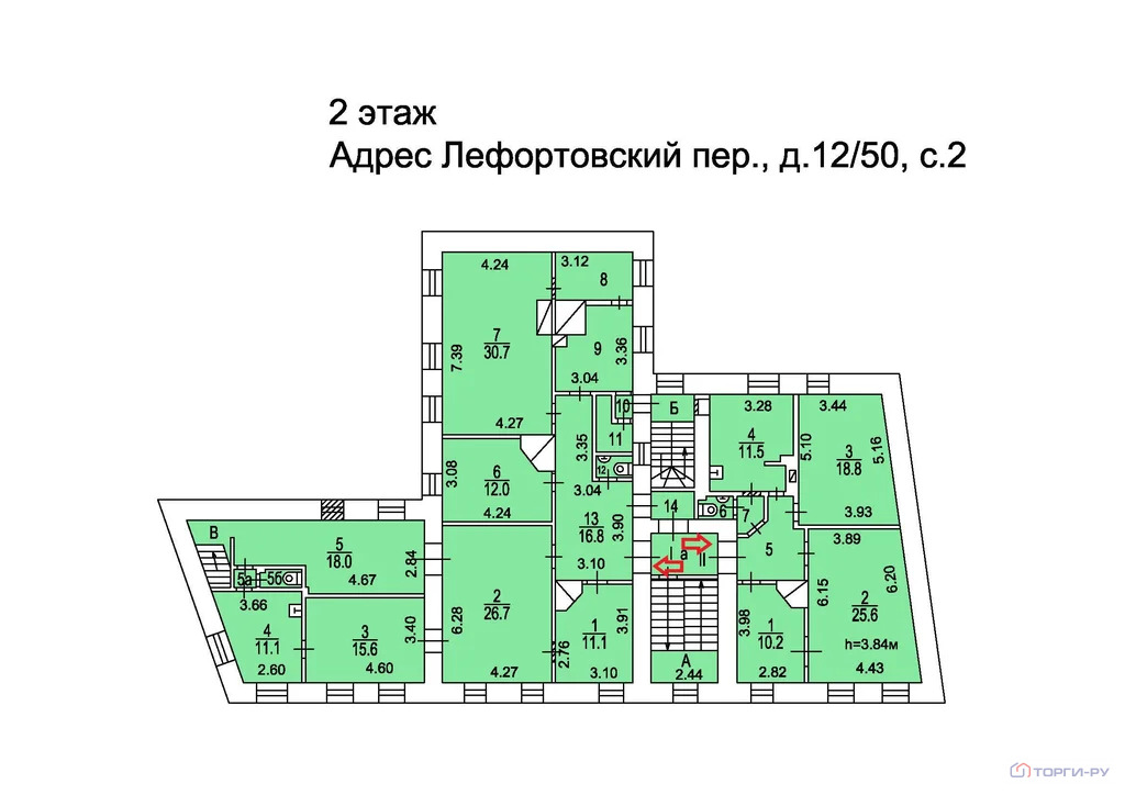 Продажа офиса, Лефортовский пер. - Фото 7