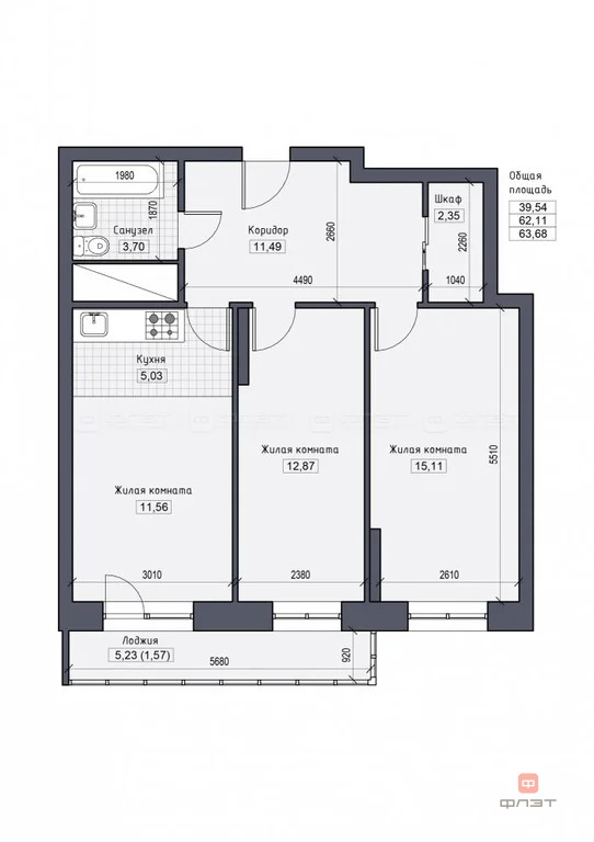 Продажа квартиры, Казань, ул. Оренбургский тракт - Фото 23