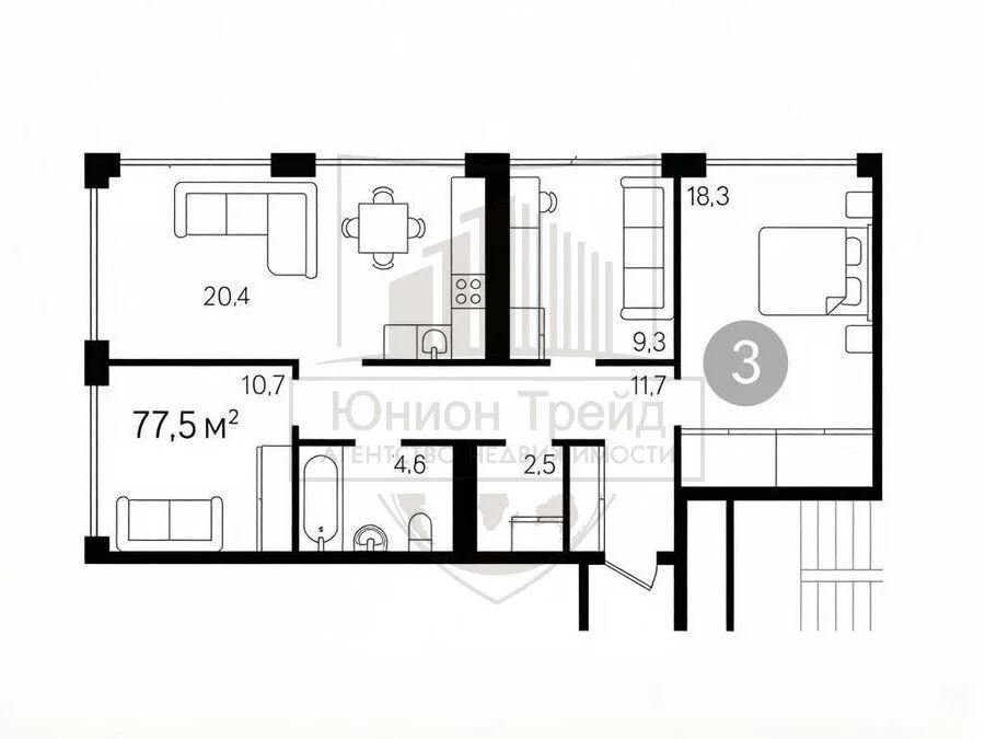 Продажа квартиры, Новосибирск, ул. Немировича-Данченко - Фото 2