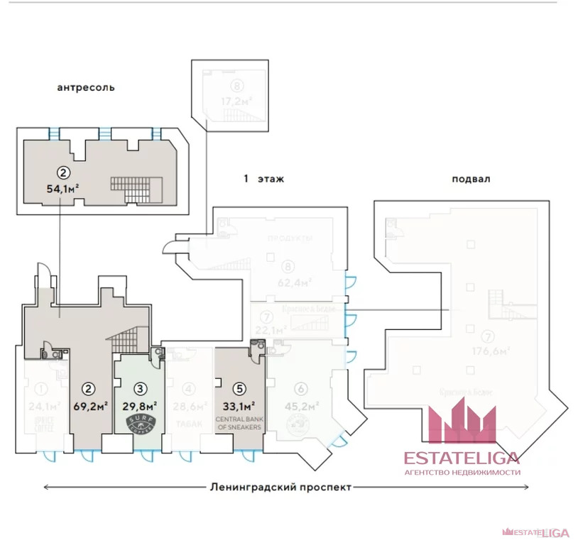 Продажа торгового помещения, Ленинградский пр-кт. - Фото 5