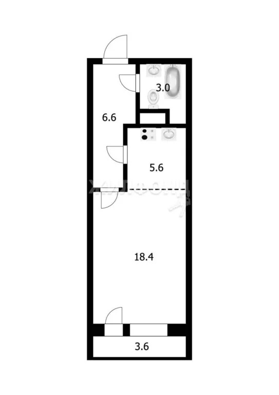 Продажа квартиры, Новосибирск, ул. Есенина - Фото 6