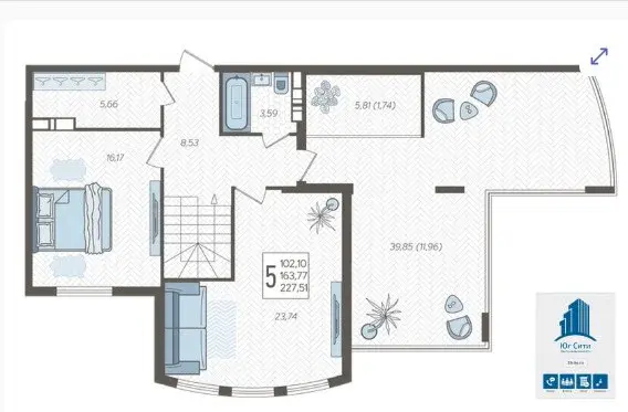 Аквапарк в шаговой доступности! - Фото 14