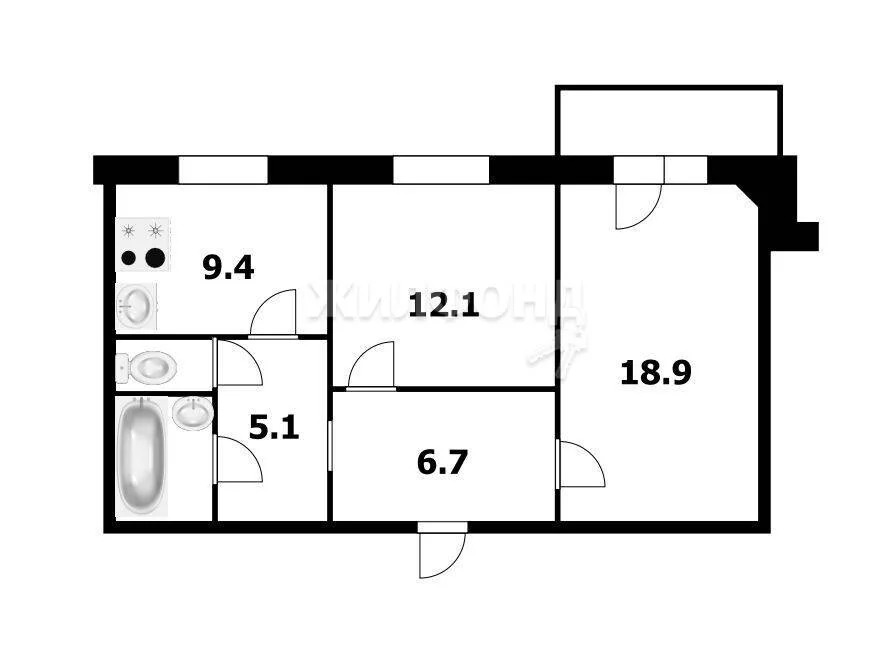 Продажа квартиры, Новосибирск - Фото 15